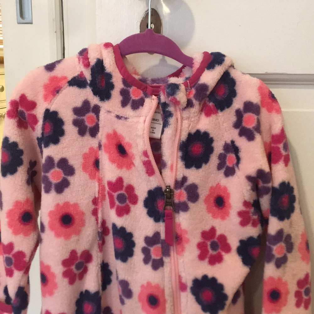 Rei infants 18 month fuzzy snowsuit girls